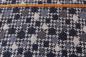 Preview: Jaquard Leinen - Hahnentritt blau Preview: Jaquard Leinen - Hahnentritt blau