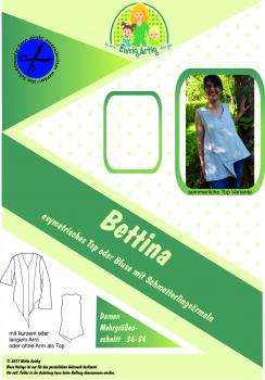 Bettina - asymetrische Bluse