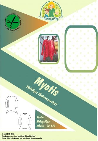 Myotis - Kinder Zipfelshirt Myotis - Kinder Zipfelshirt