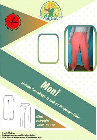 Moni - bequeme Hose mit Gummizug Moni - bequeme Hose mit Gummizug
