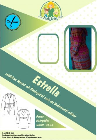 Estrella - bequemer Strickmantel Estrella - bequemer Strickmantel