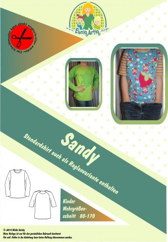 Sandy - ein Standardshirt in 2 Varianten Sandy - ein Standardshirt in 2 Varianten
