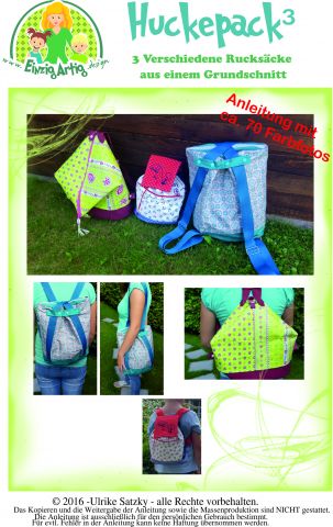 Huckepack³ - 3 verschiedene Rucksäcke Huckepack³ - 3 verschiedene Rucksäcke