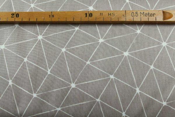 Beschichtete Baumwolle - Shaped beige FQ Beschichtete Baumwolle - Shaped beige FQ